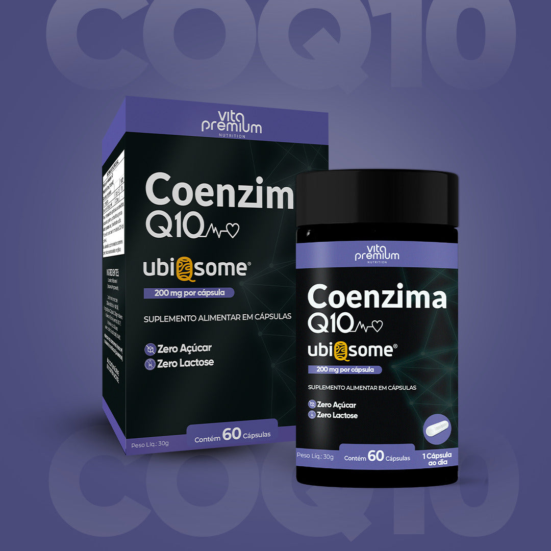 COENZIMA Q10 UBIQSOME 200MG C/ 60 CÁPS