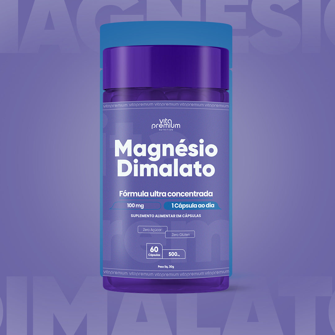 MAGNESIO DIMALATO C/ 60 CÁPS