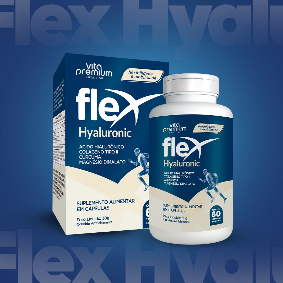 FLEX HYALURONIC C/ 60 CÁPS