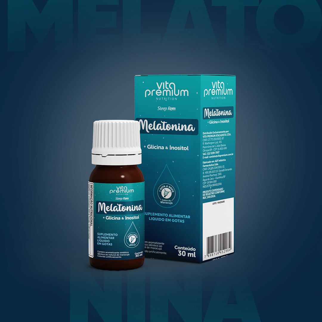 SLEEP REM MELATONINA GTS 30 ML - MARACUJÁ