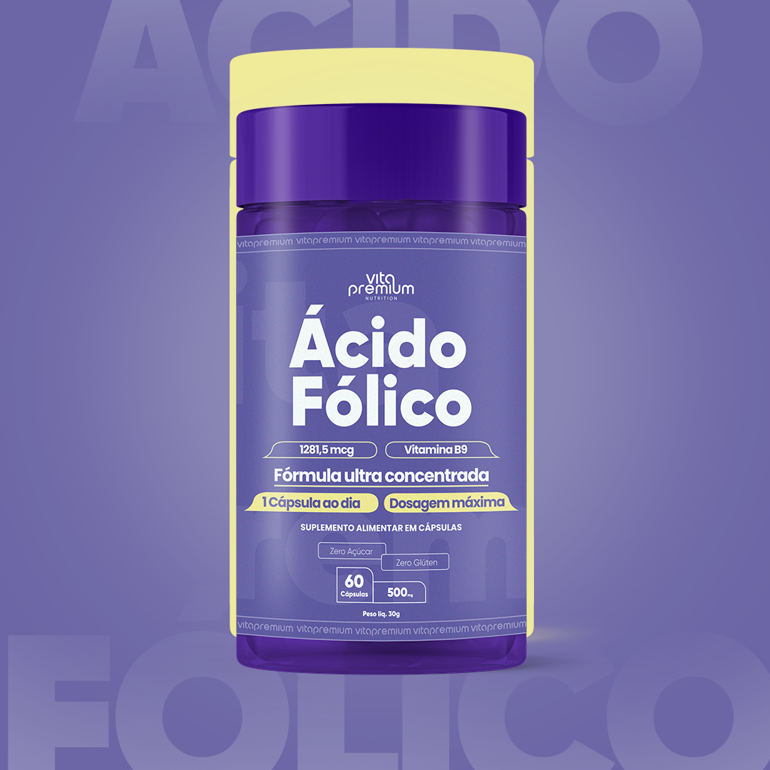 ÁCIDO FÓLICO C/ 60 CÁPS