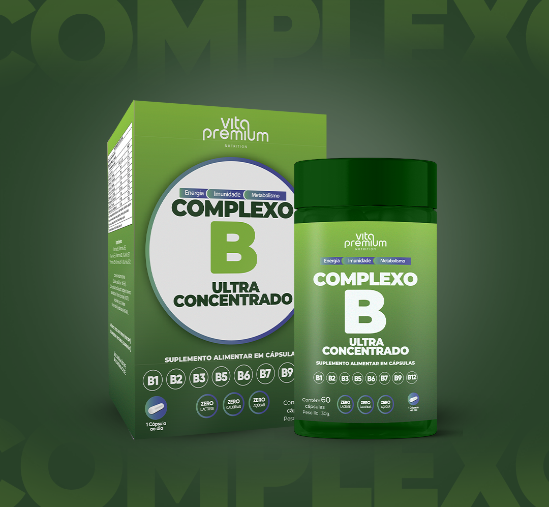 COMPLEXO B C/ 60 CÁPS - ULTRA CONCENTRADO