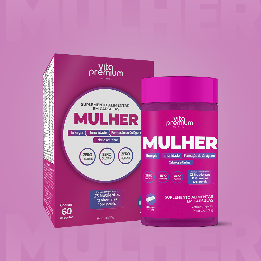 MULHER C/ 60 CÁPS