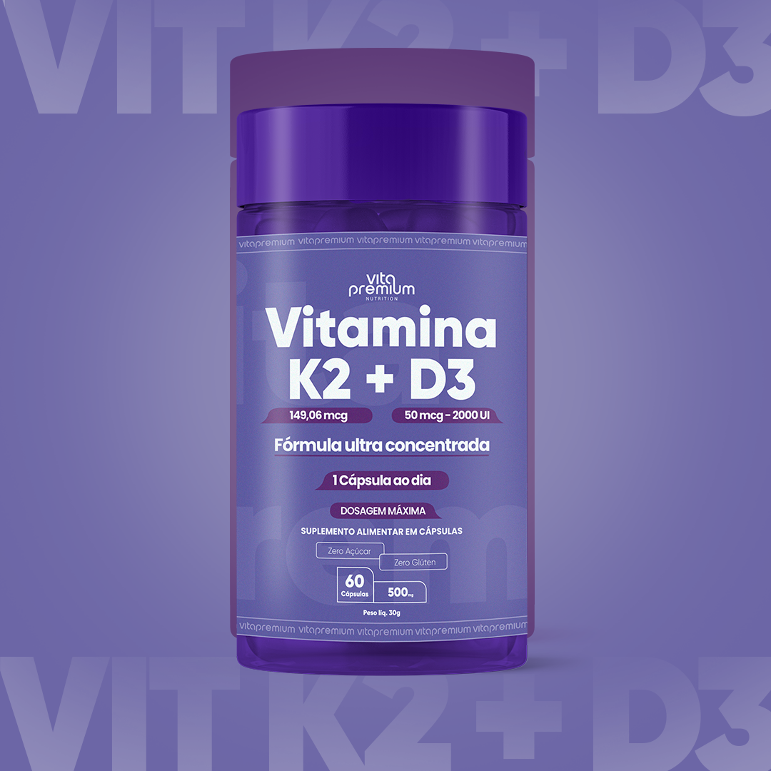 VITAMINA D3+K2 C/ 60 CÁPS