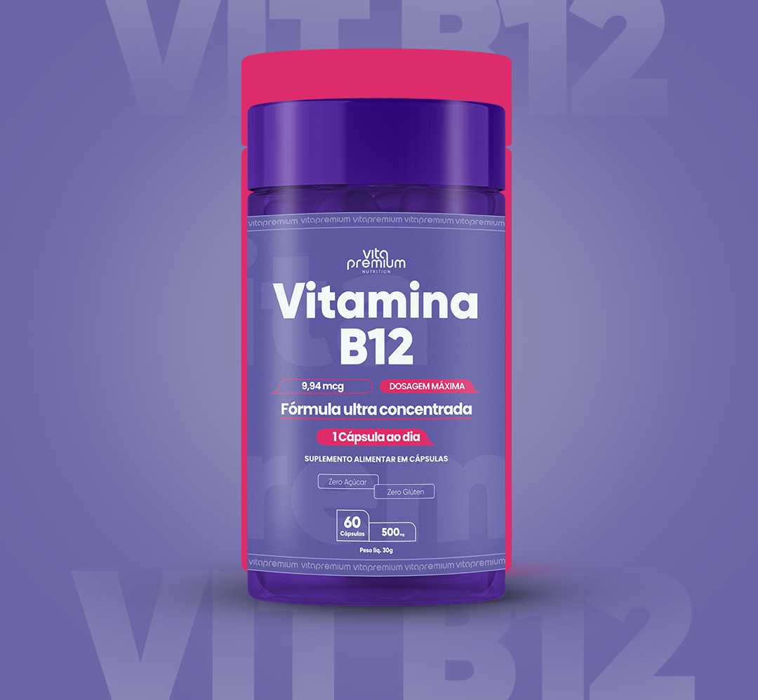 VITAMINA B12 C/ 60 CÁPS