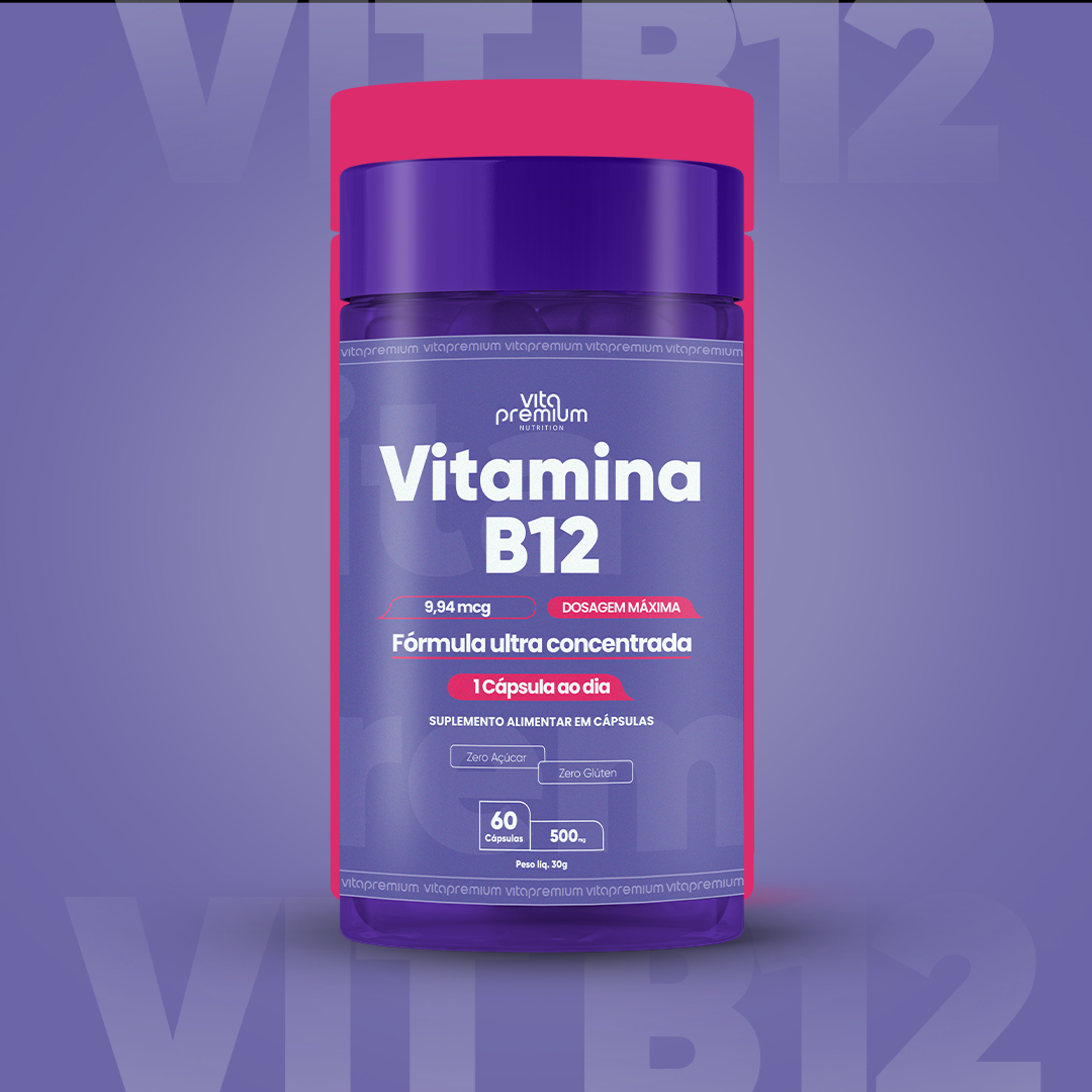 VITAMINA B12 C/ 60 CÁPS