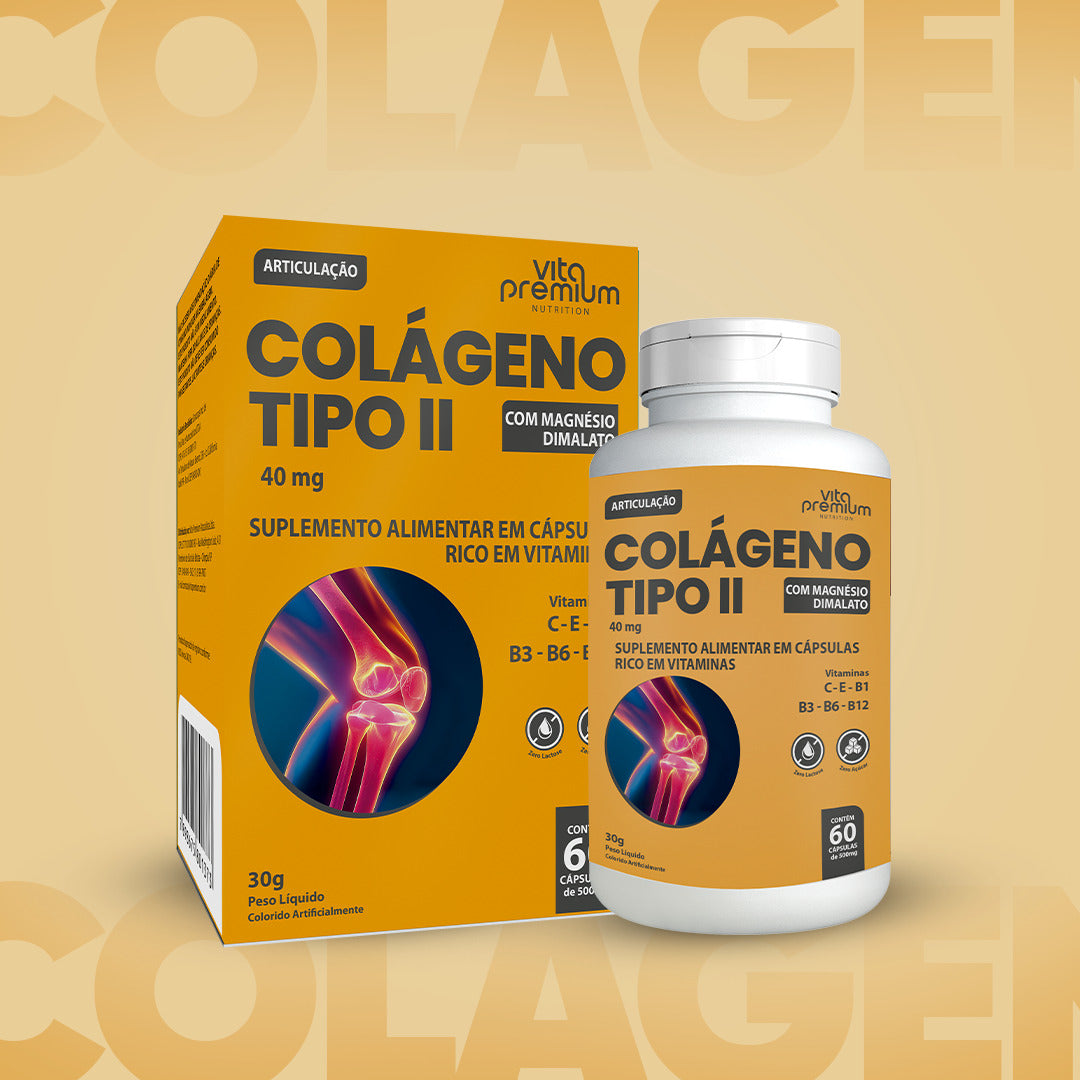 COLAGENO TIPO II+MAG.+VIT. C/ 60 CÁPS