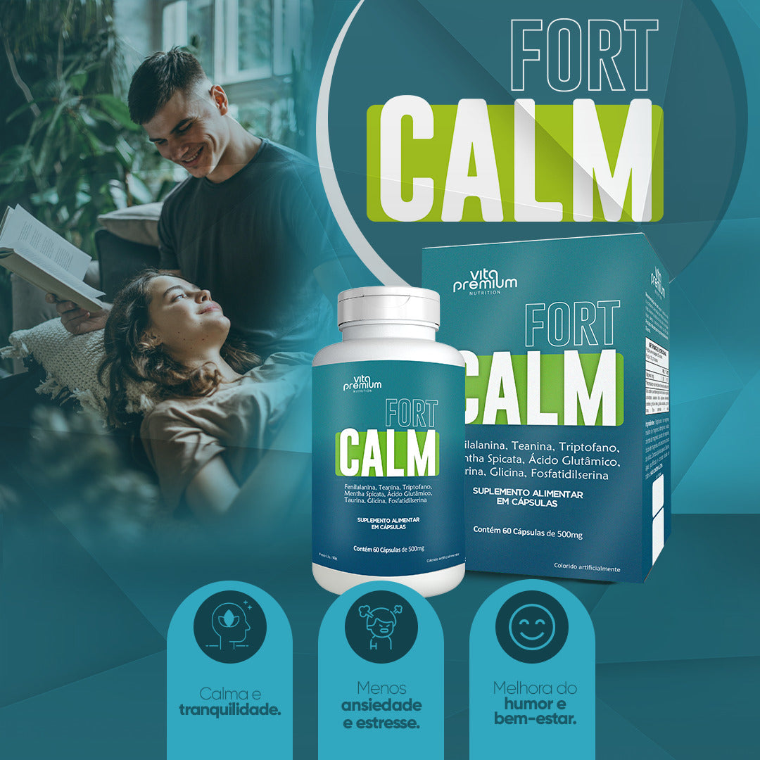 FORT CALM C/ 60 CÁPS – Vita Premium Oficial
