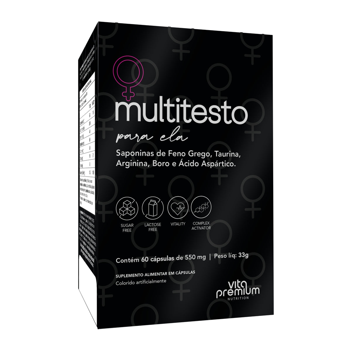 NEW - MULTITESTO PARA ELA C/ 60 CÁPS