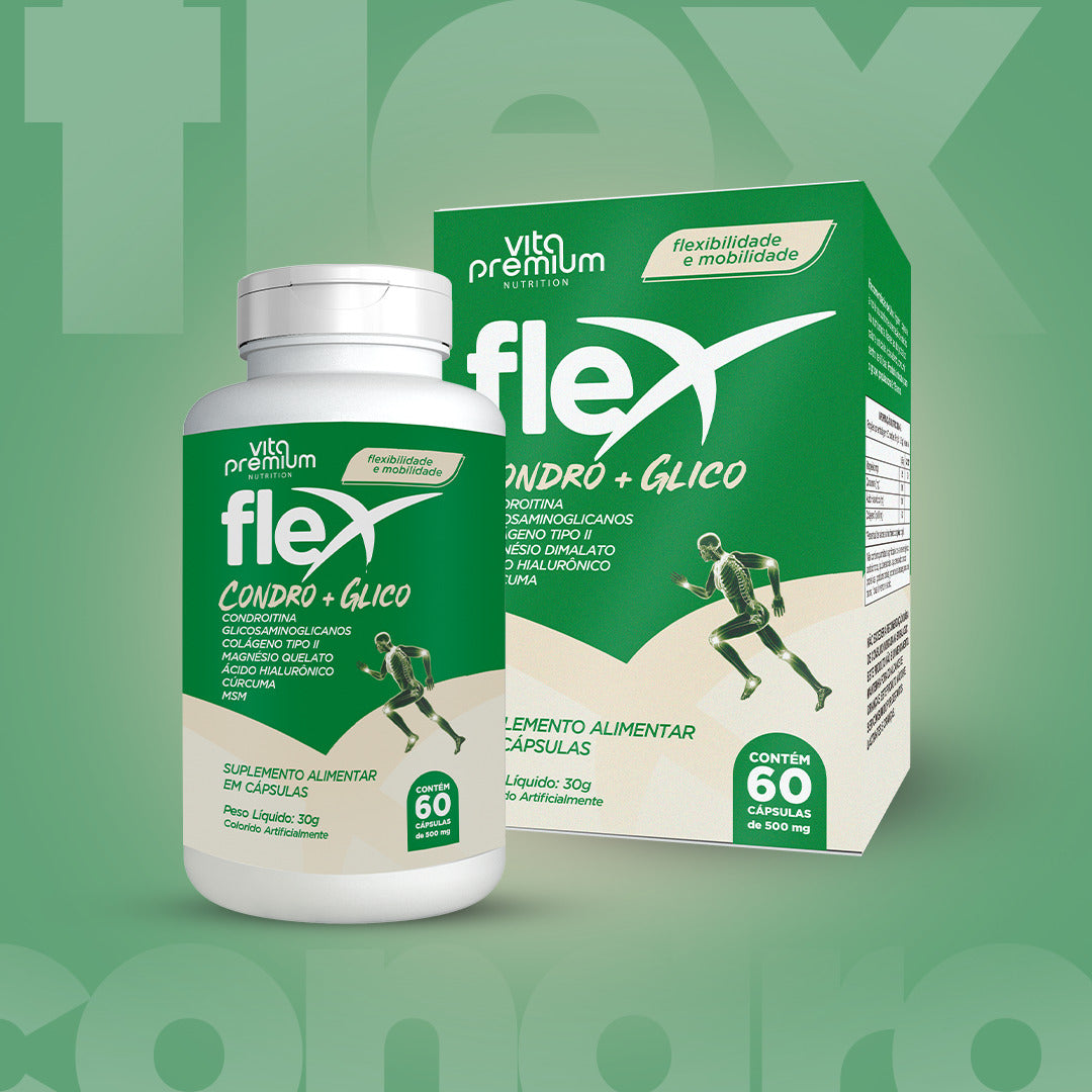 FLEX CONDRO+GLICO C/ 60 CÁPS