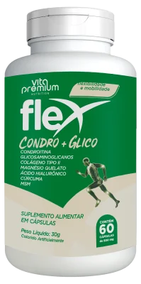 Flex Condro + Glico com 60 cápsulas